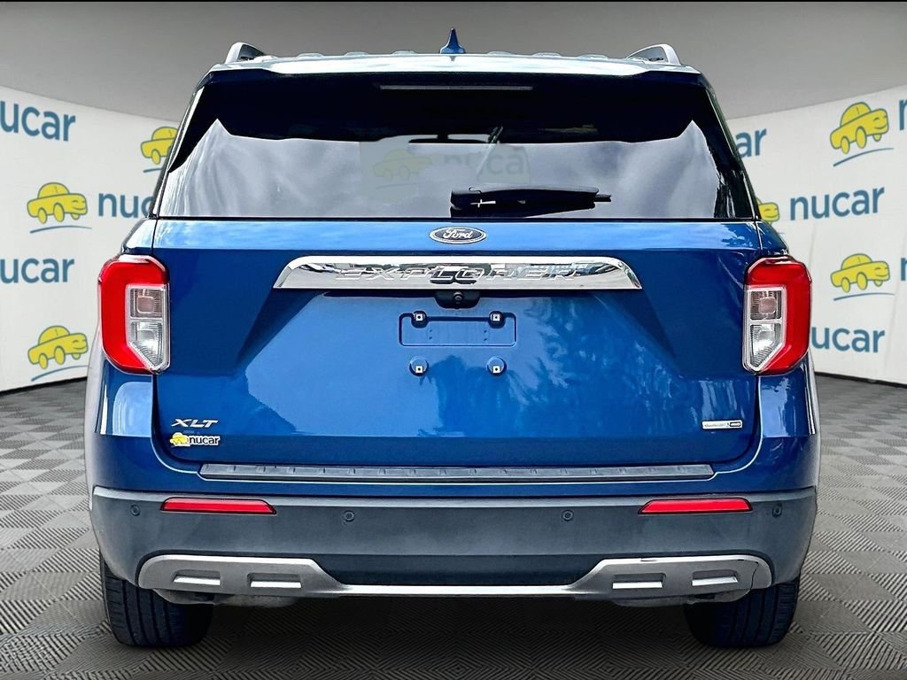 Used 2020 Blue Ford XLT image 5