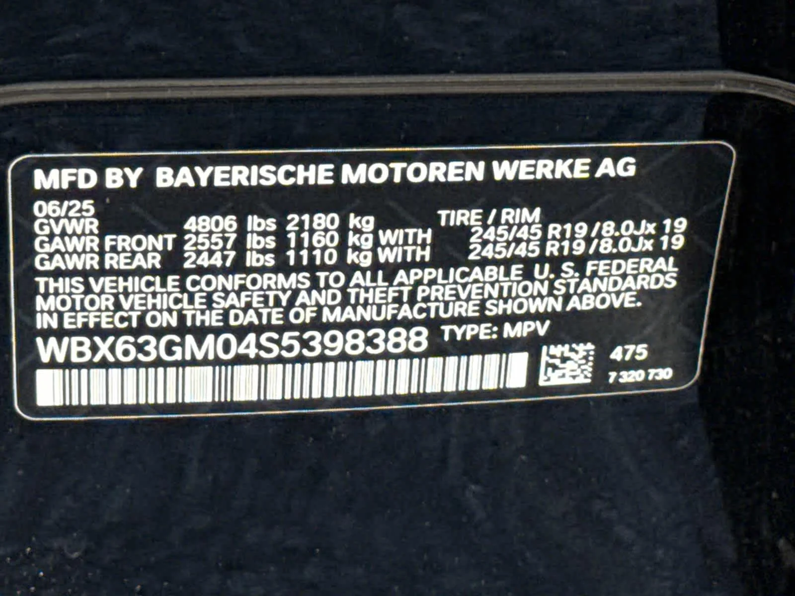 Used 2025 Black Sapphire Metallic BMW xDrive28i image 41