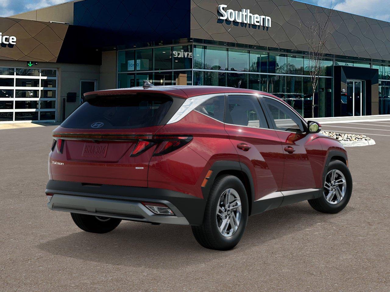 New 2026 Red Hyundai SE AWD image 4