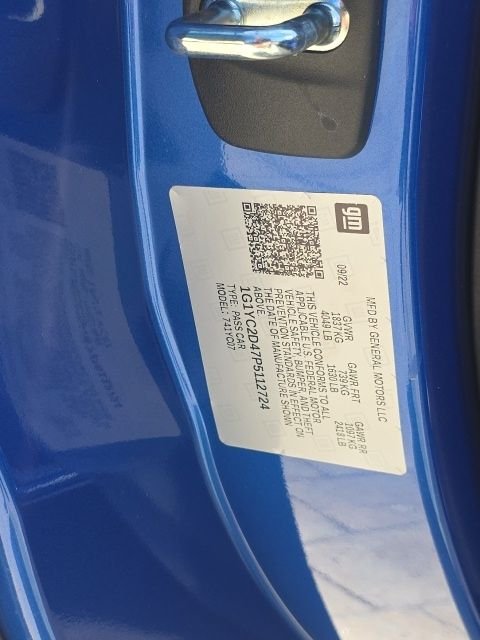Used 2023 Blue Chevrolet Stingray image 35