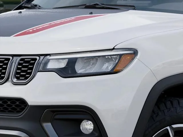 New 2026 Bright White Clear-Coat Exterior Paint Jeep Trailhawk image 36