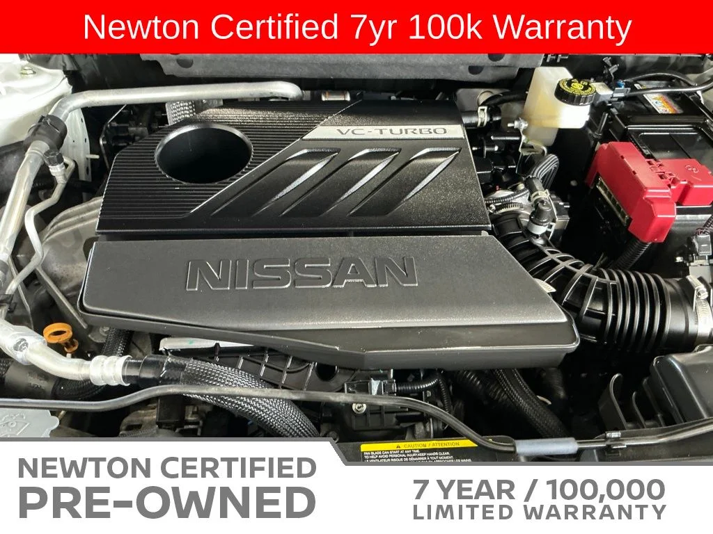 Certified Used 2023 Pearl White Tricoat/Super Black Nissan SL image 49