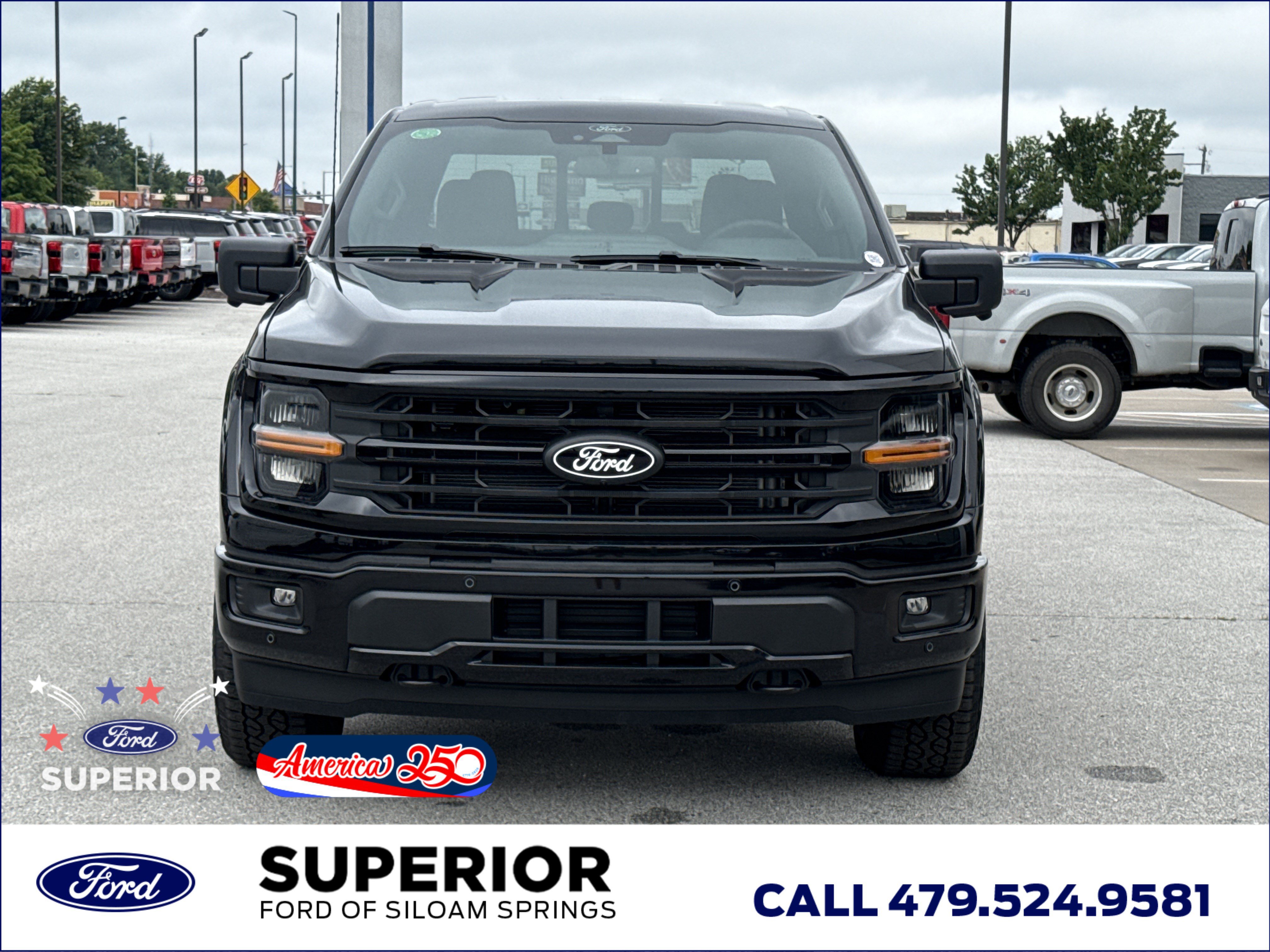New 2026 Agate Black Metallic Ford XLT 4WD image 12