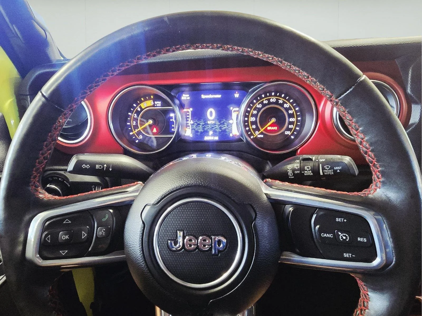 Used 2023 High Velocity Clearcoat Jeep Rubicon image 15