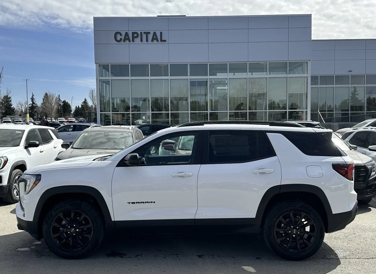 New 2026 Summit White GMC AWD Elevation image 3