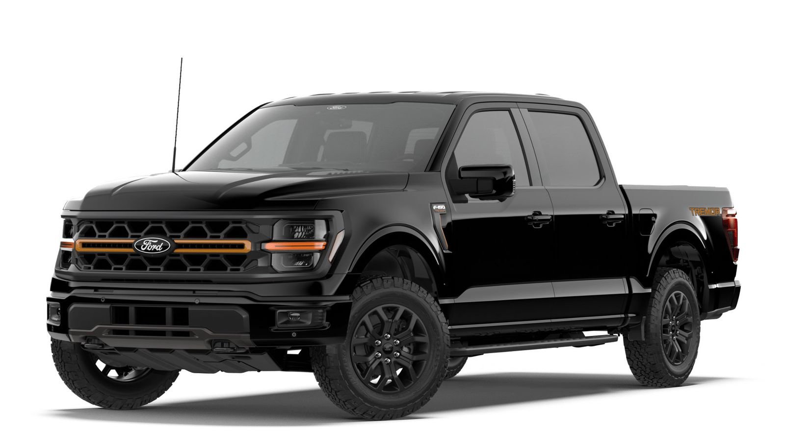 New 2026 Agate Black Metallic Ford Tremor image 1