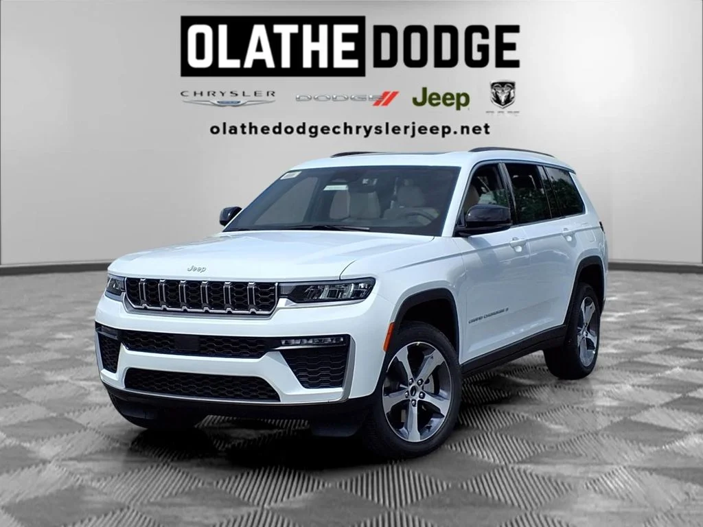 New 2026 Bright White Clear-Coat Exterior Paint Jeep Limited image 1
