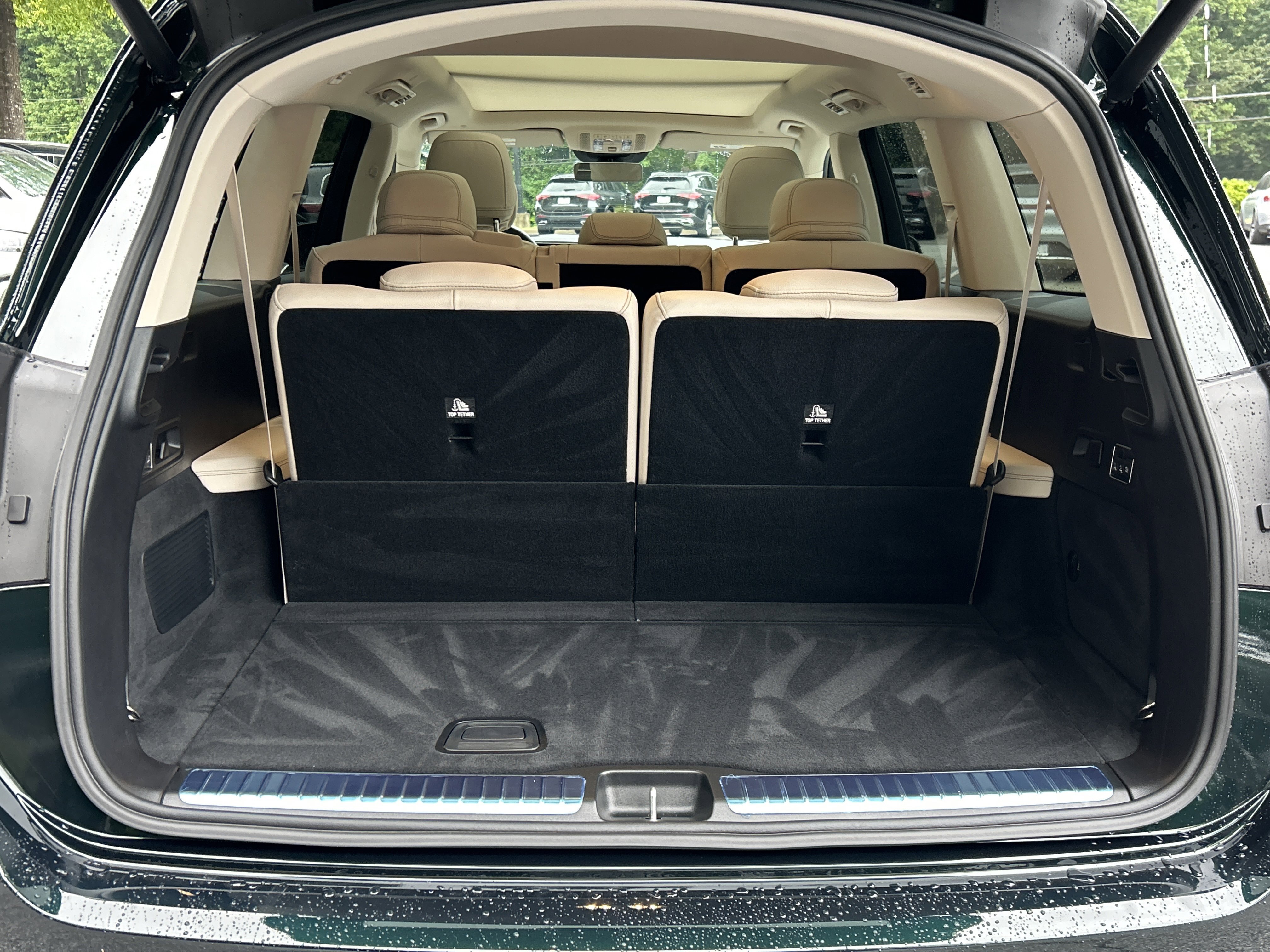 Certified Used 2025 Emerald Green Metallic Mercedes-Benz GLS 580 4MATIC® SUV image 16