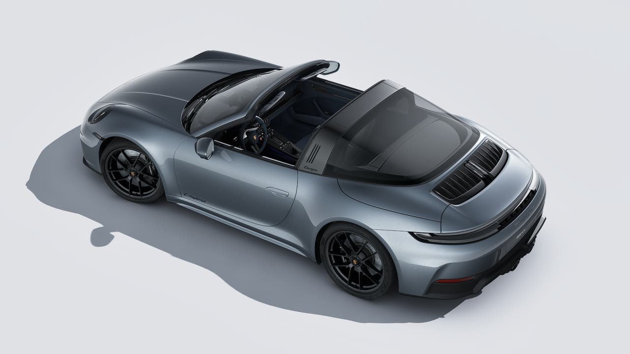 New 2026 Vanadium Grey Metallic Porsche Targa 4 GTS image 4