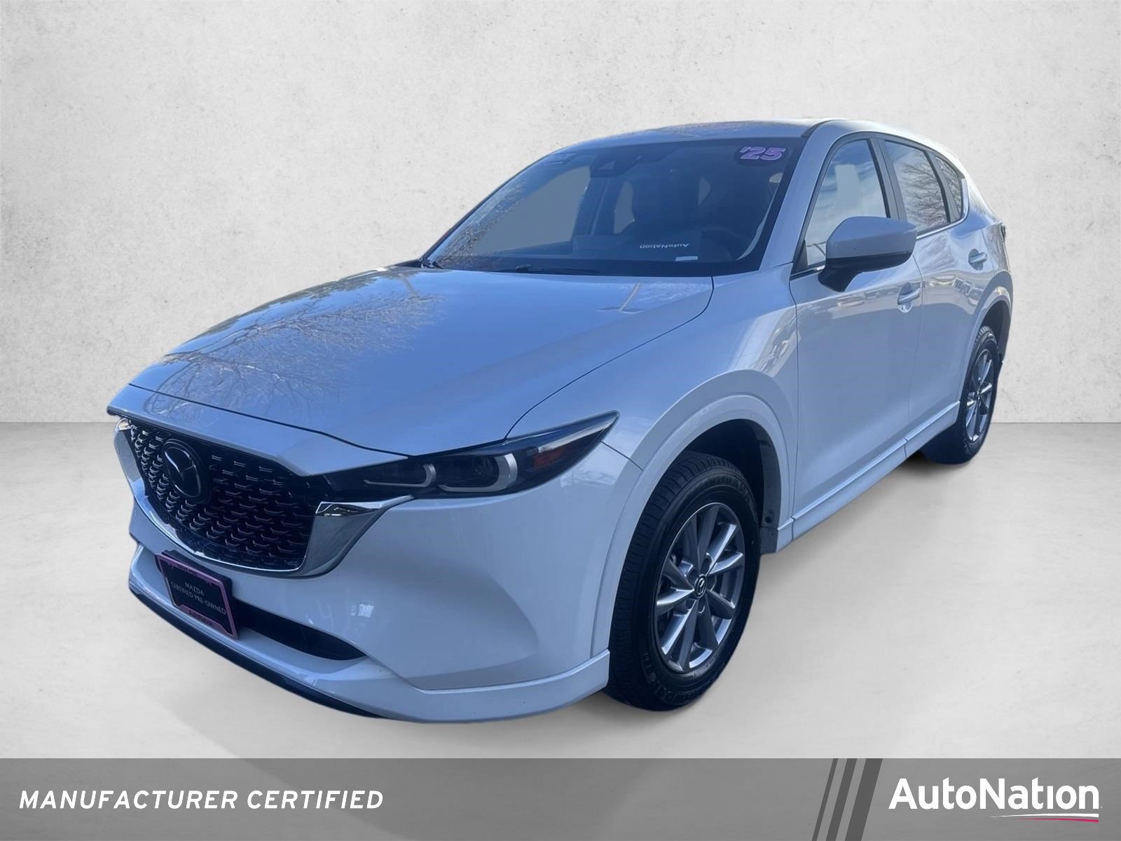 Certified Used 2025 Rhodium White Metallic Mazda 2.5 S Select Package image 1