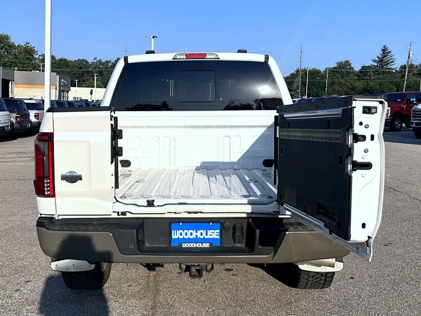 Used 2025 White Ford King Ranch image 10