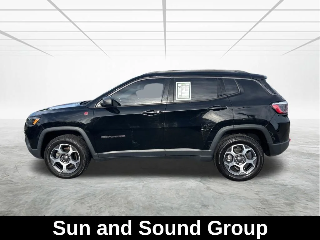 Certified Used 2022 Black Jeep Trailhawk image 7