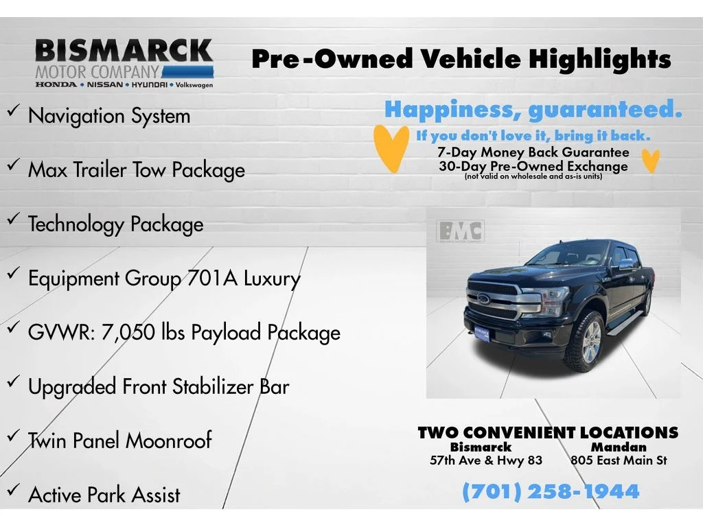 Used 2020 Black Ford Platinum image 5