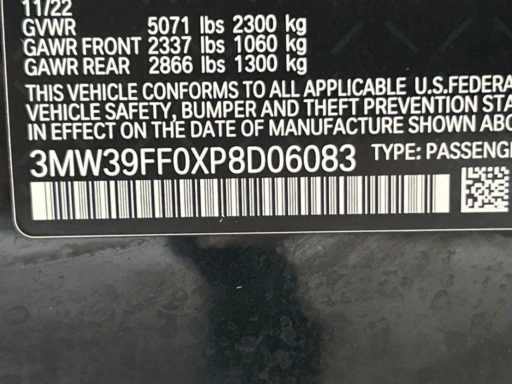 Used 2023 Black BMW 330e iPerformance image 41
