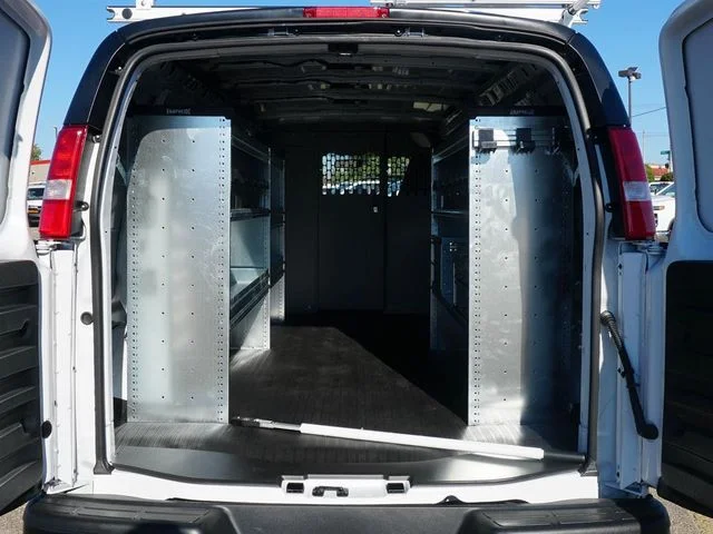 New 2025 White Chevrolet Work Van image 7