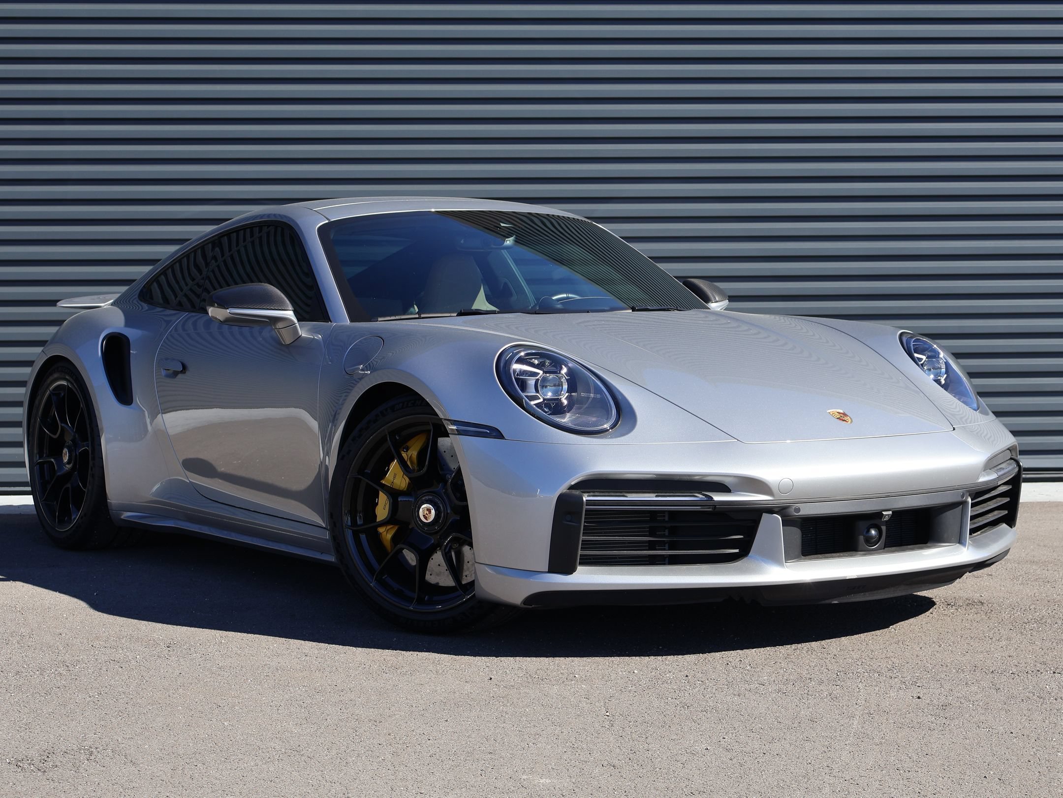 Used 2021 GT Silver Metallic Porsche Turbo S image 7