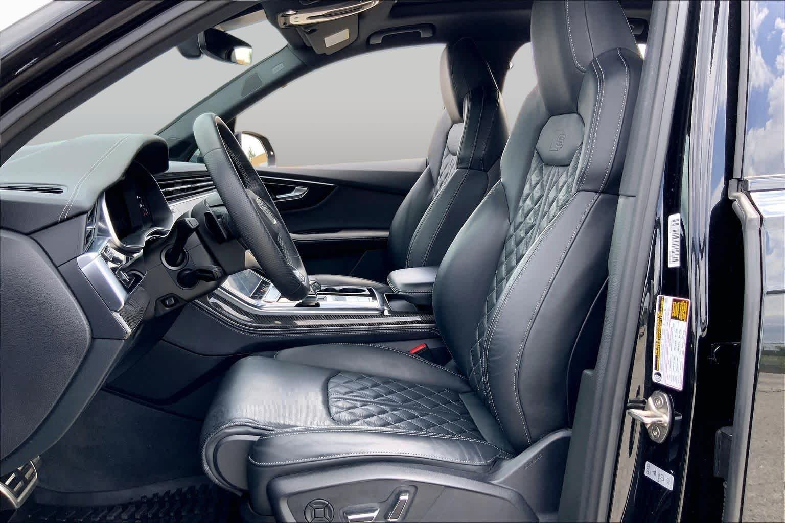 Used 2023 Mythos Black Metallic Audi Premium Plus image 8