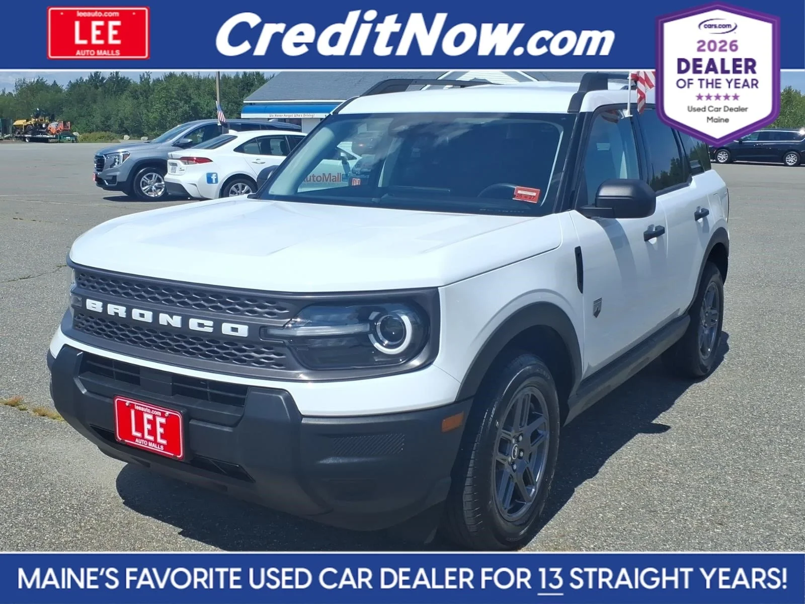Used 2025 Oxford White Ford Big Bend image 1