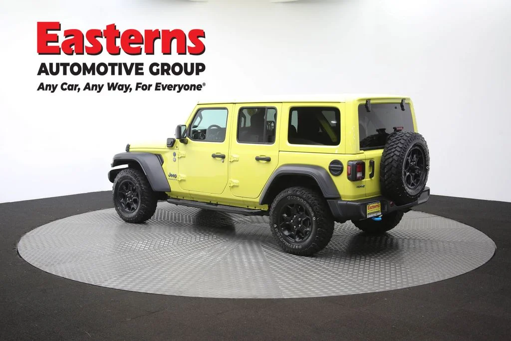 Used 2023 Yellow Jeep Willys 4xe image 63