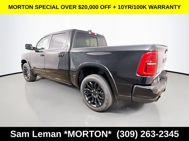 New 2026 Diamond Black Crystal Pearl-Coat Exterior Paint Ram Limited image 5