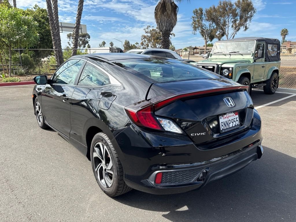 Used 2016 Crystal Black Pearl Honda LX image 8
