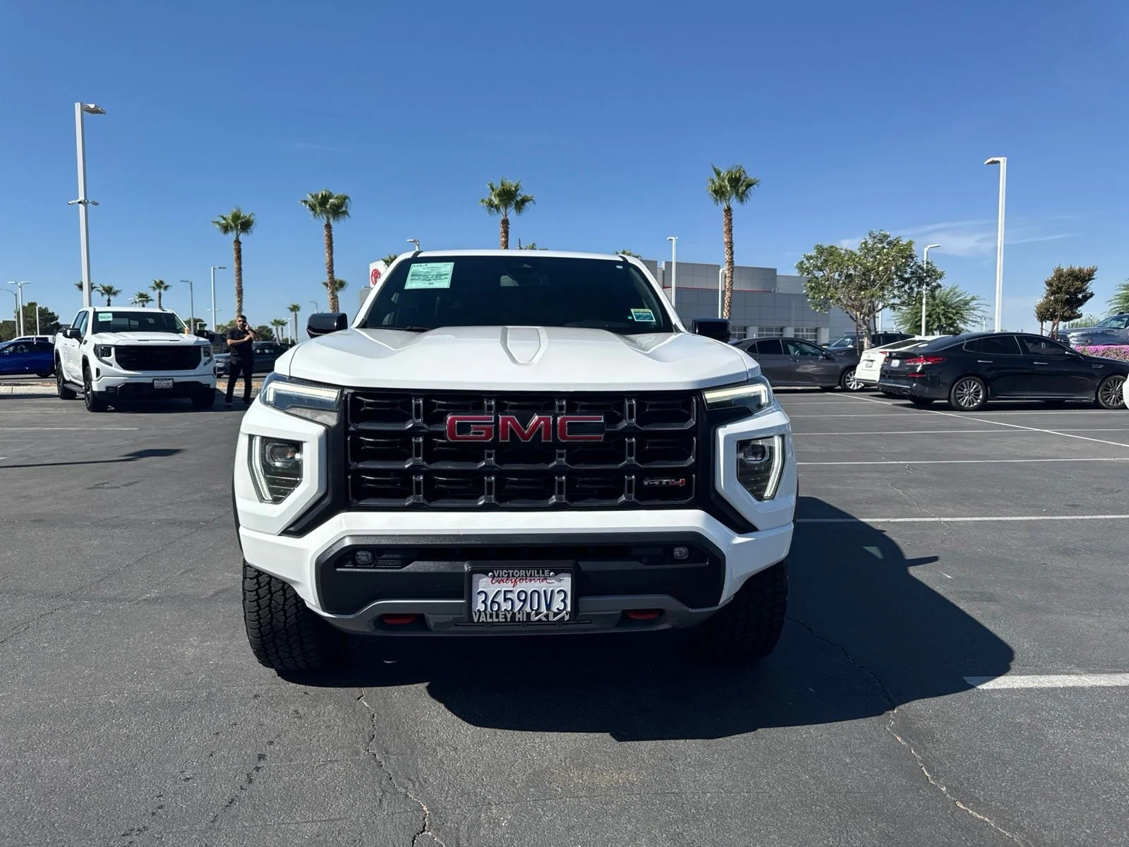 Used 2023 Summit White GMC AT4 image 4