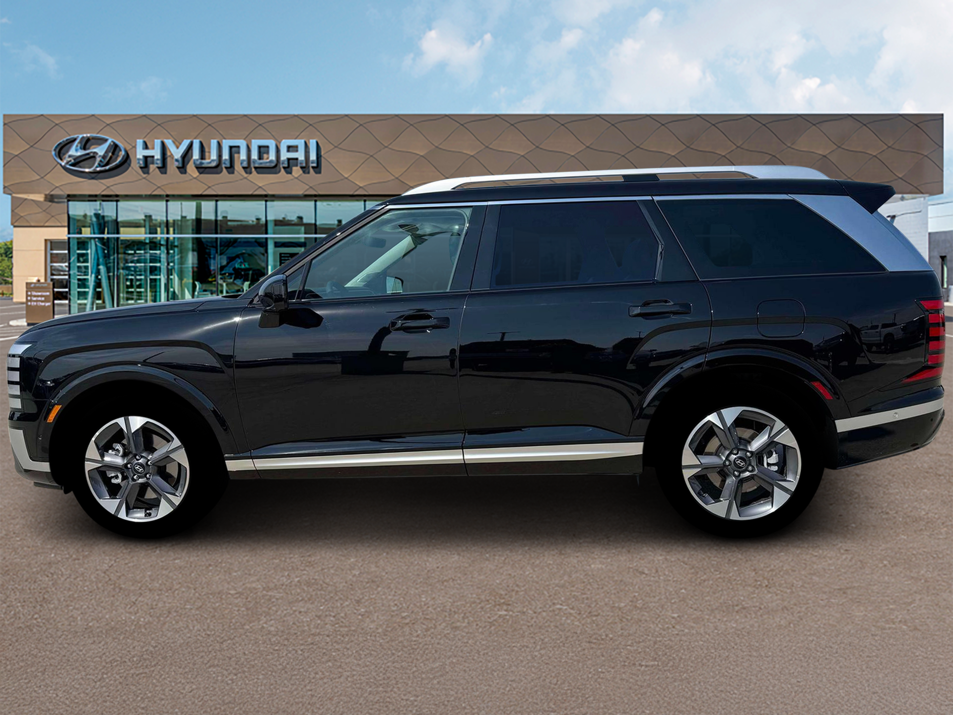 New 2026 Abyss Black Pearl Hyundai Limited image 3