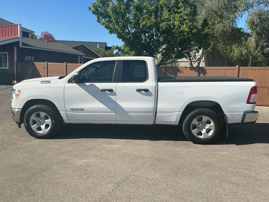 Used 2024 Bright White Clearcoat Ram Big Horn image 8