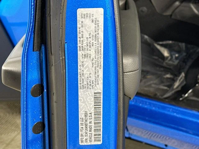 New 2026 Blue Jeep Sport image 29