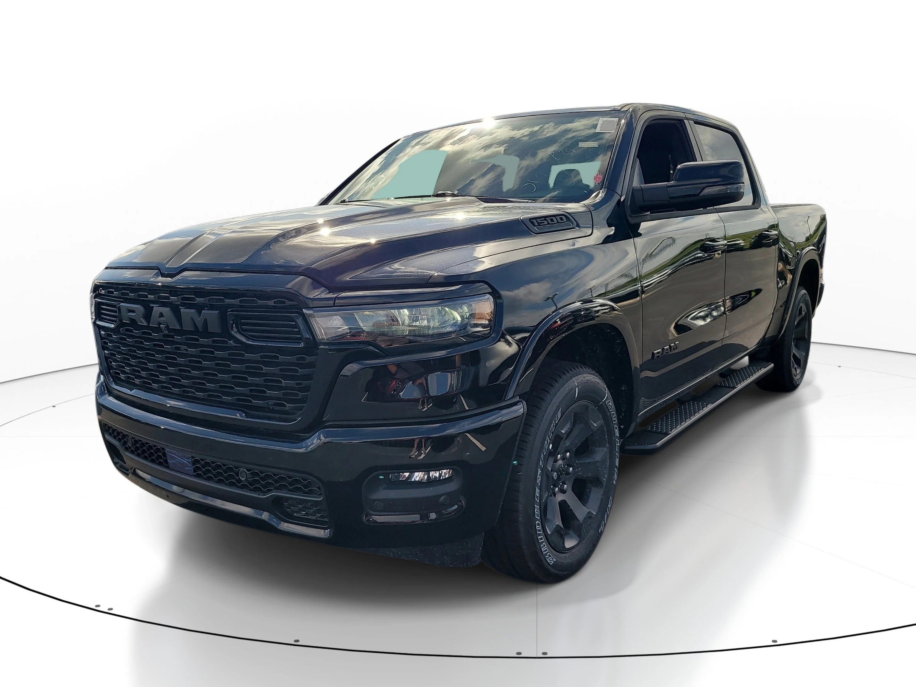 New 2026 Diamond Black Crystal Pearlcoat Ram Big Horn image 4