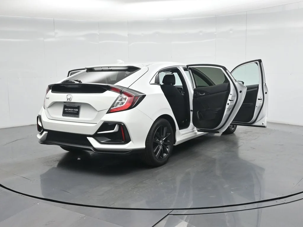 Certified Used 2021 White Honda EX image 4