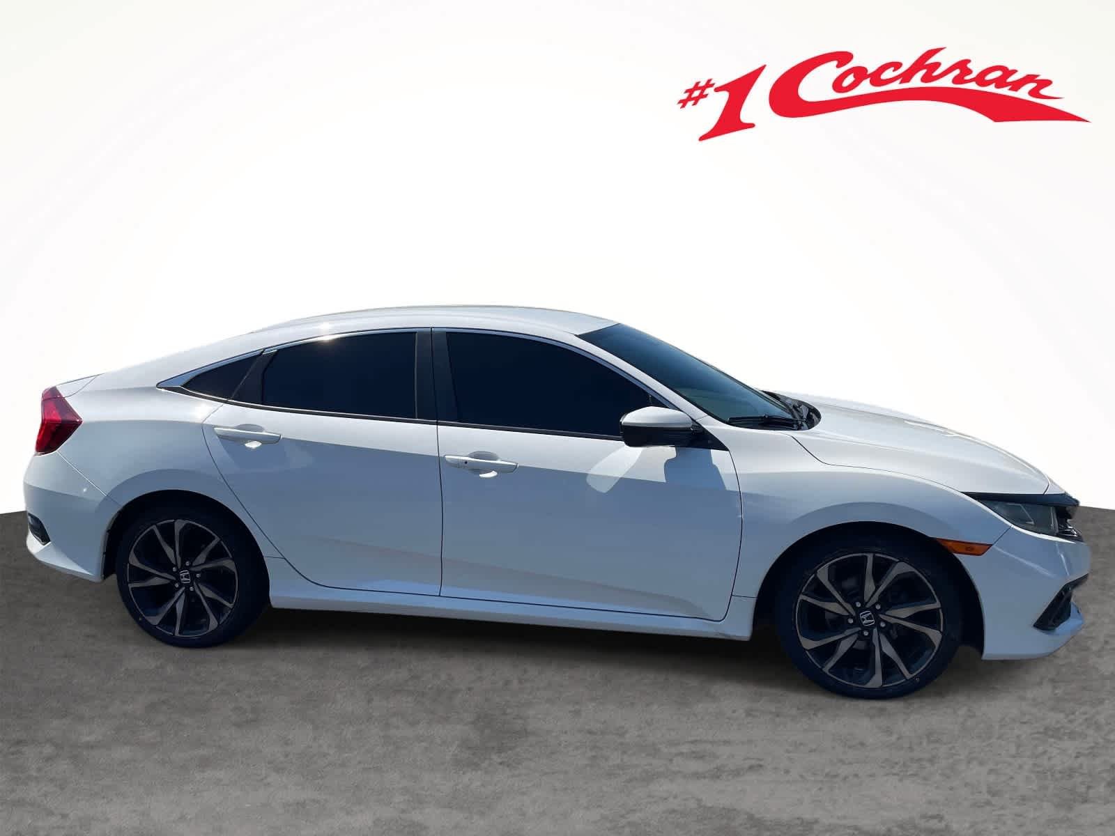 Used 2019 Platinum White Pearl Honda Sport image 6