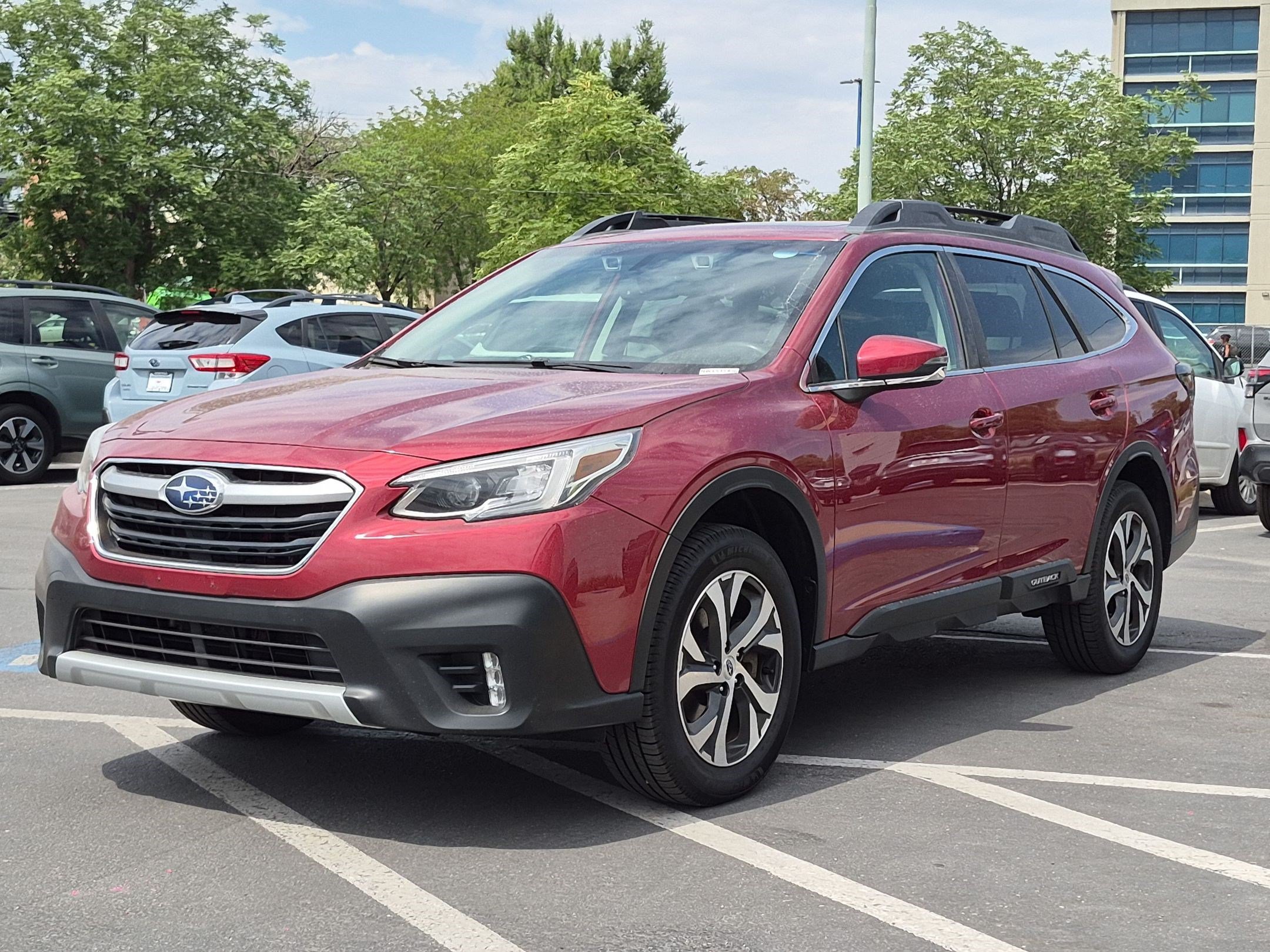 Used 2022 Crimson Red Pearl Subaru Limited XT image 8