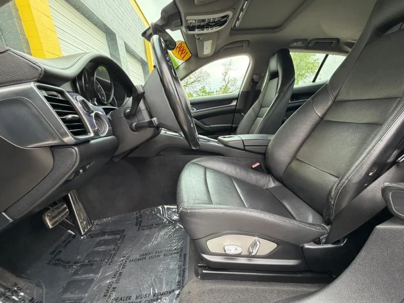 Used 2012 Black Porsche 4 Sedan 4D image 2
