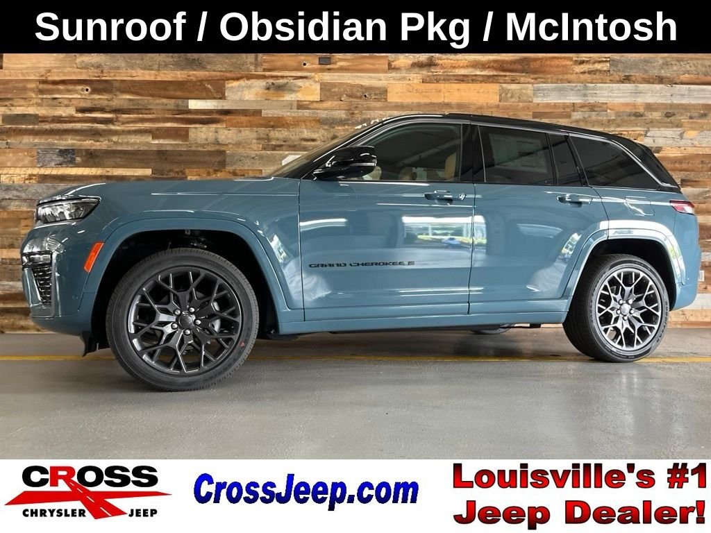 New 2026 Steel Blue Exterior Paint Jeep Summit image 1