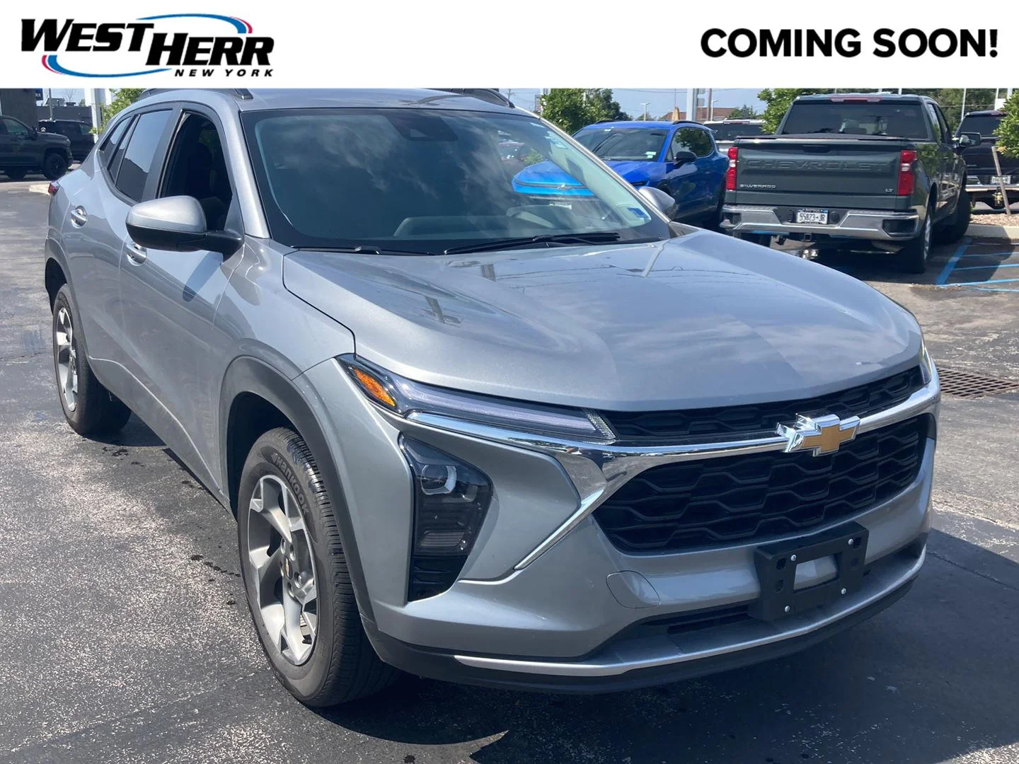 Used 2025 Sterling Gray Metallic Chevrolet LT image 1
