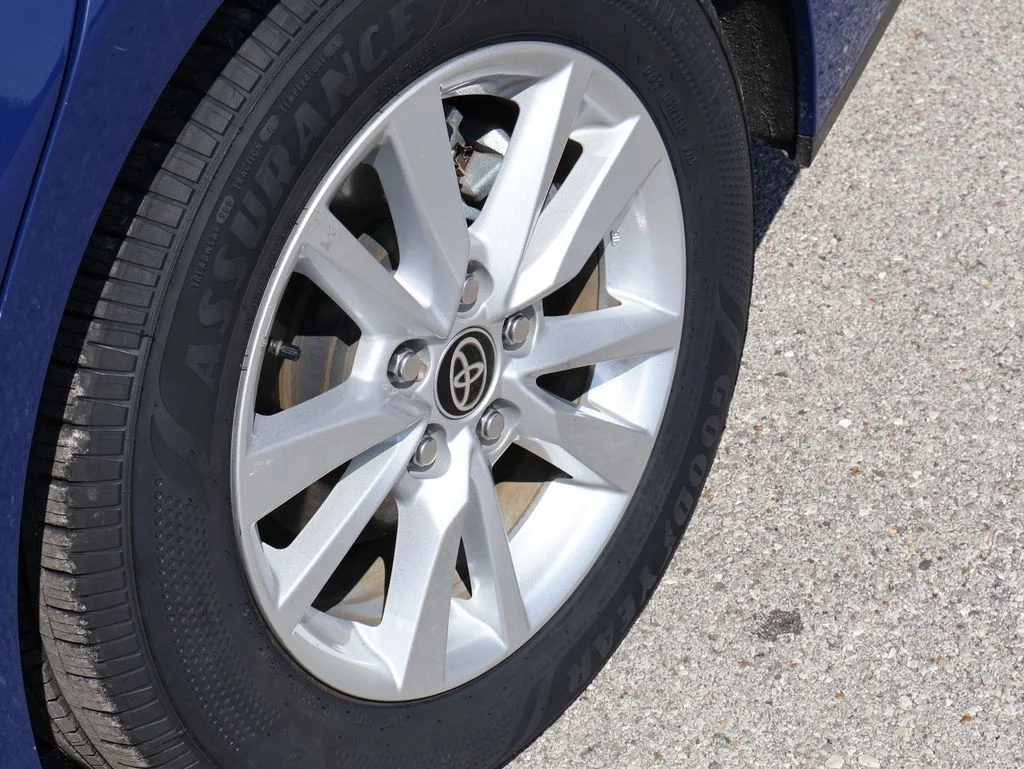 Used 2025 Blue Toyota LE image 38