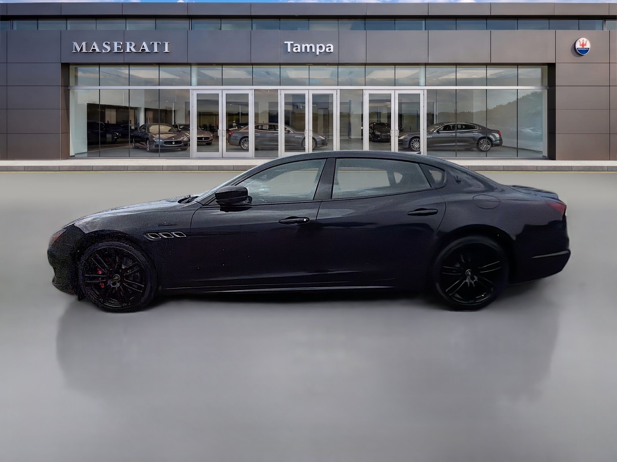 Used 2023 Nero Ribelle Mica Maserati Modena image 6
