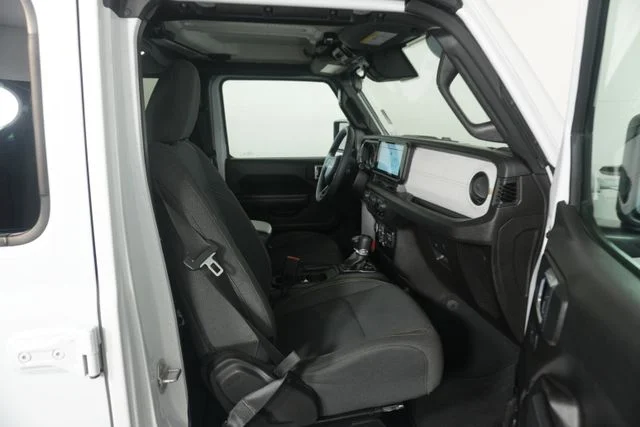 Certified Used 2025 Bright White Clearcoat Jeep Sport S image 28