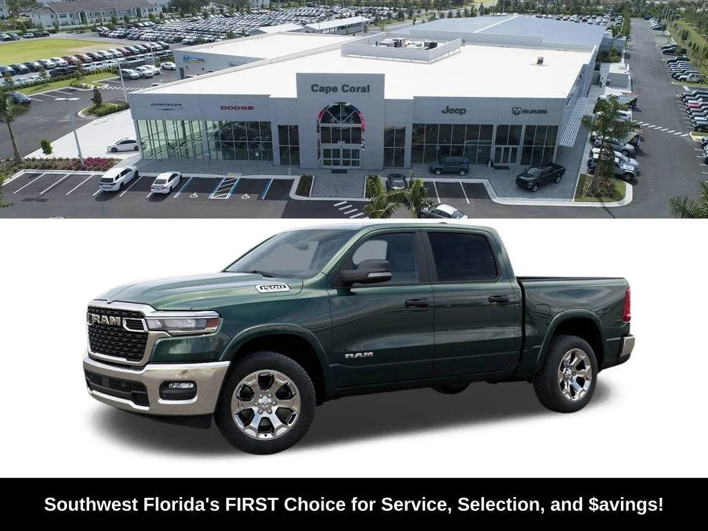 New 2026 Serrano-Green Metallic Exterior Paint RAM Big Horn/Lone Star image 2