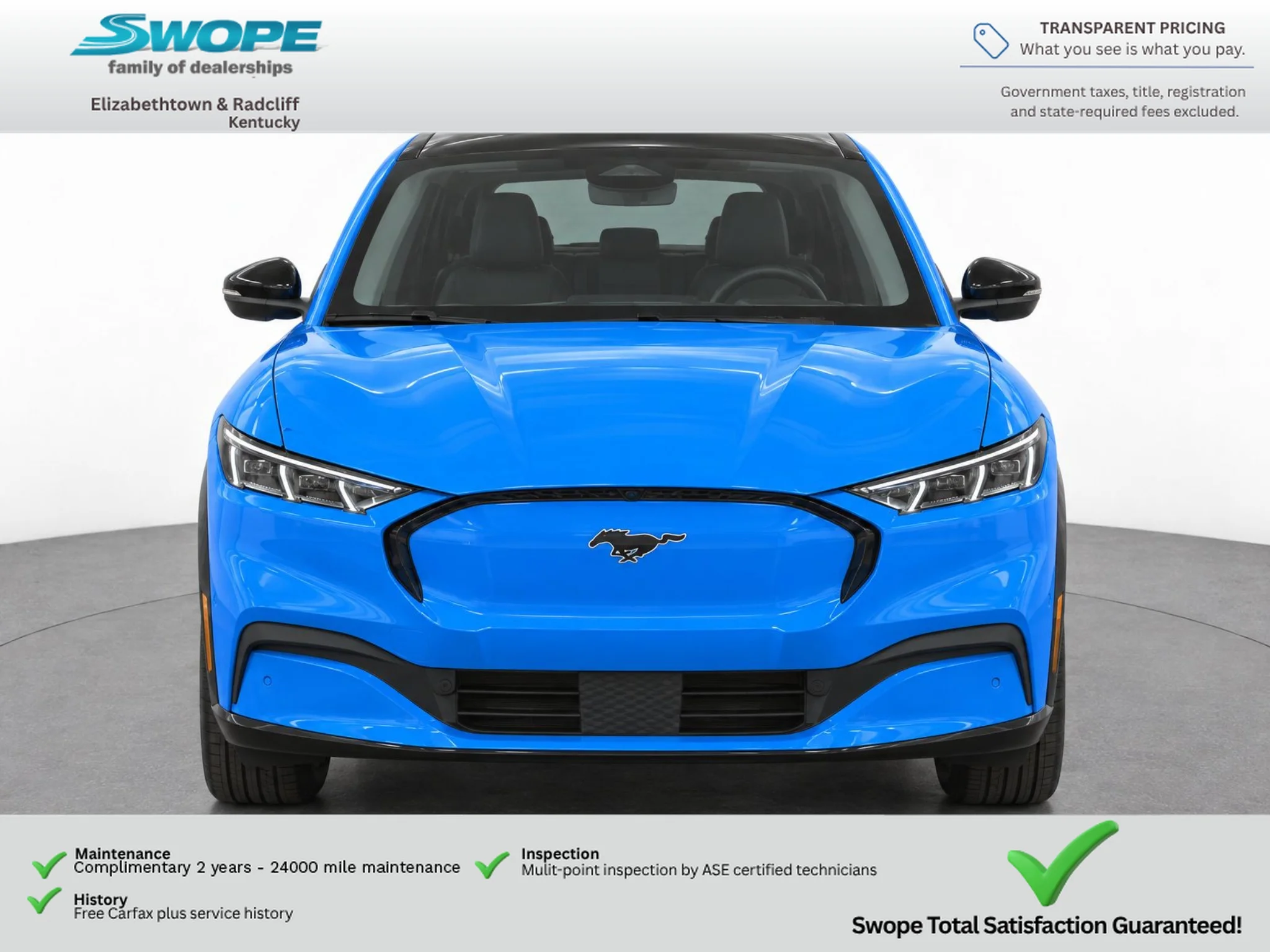Used 2023 Ford Mustang Mach-E Premium AWD with VIN 3FMTK3SU0PMA59366 for sale in Elizabethtown, KY