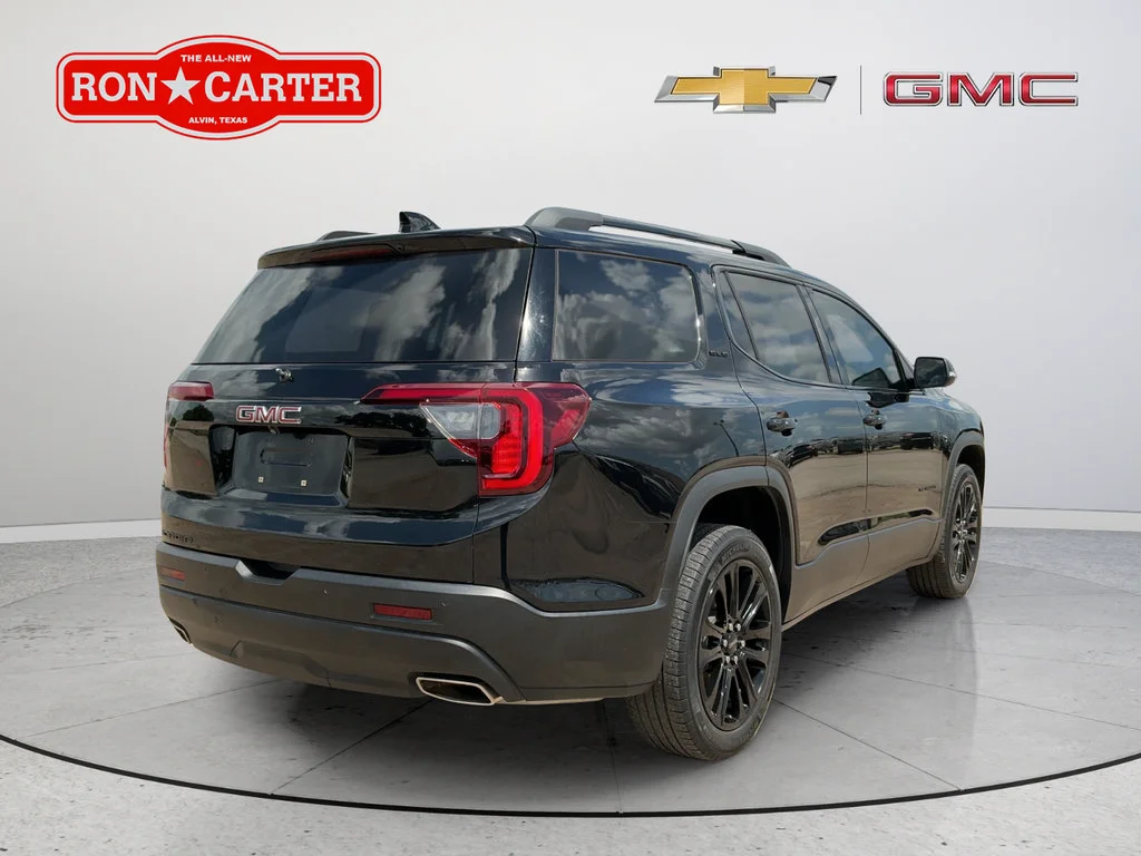 Used 2022 EBONY TWILIGHT METALLIC GMC SLE image 6