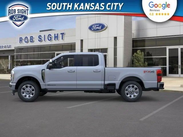 New 2026 Glacier Gray Metallic Tri-Coat Ford F-250® Lariat® image 3