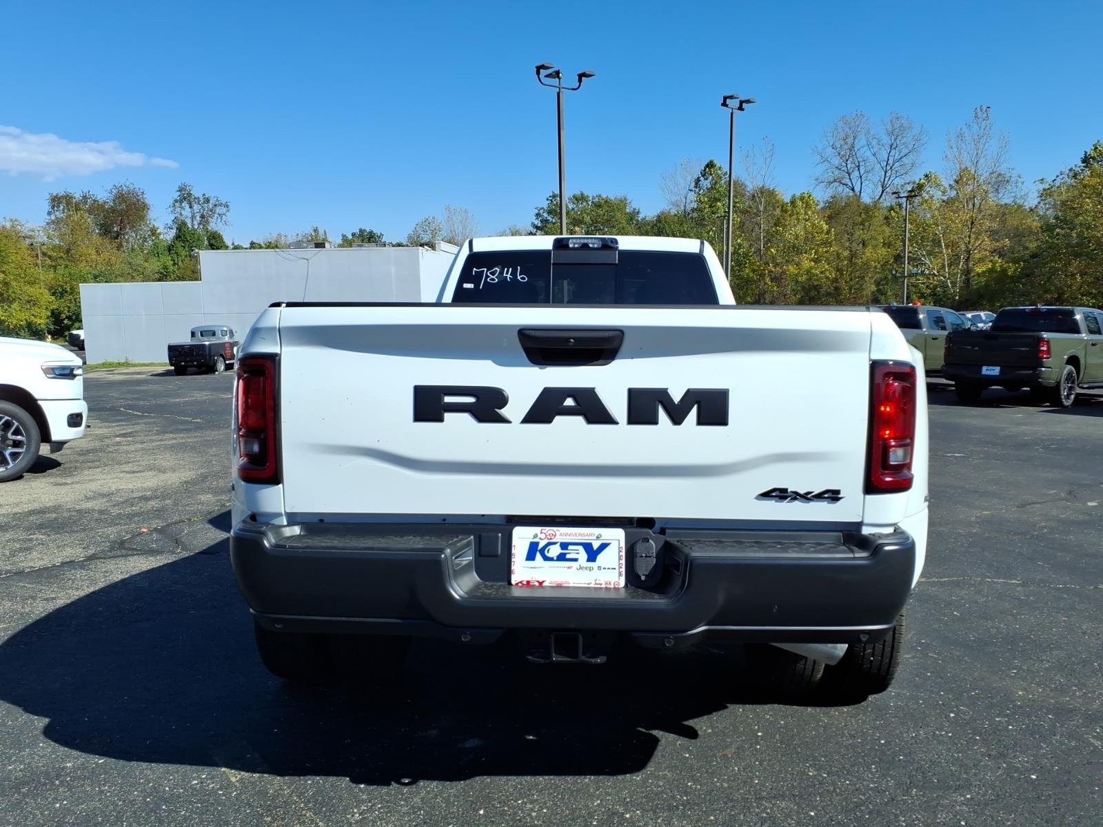 New 2027 Bright White Clear-Coat Exterior Paint RAM Tradesman image 6