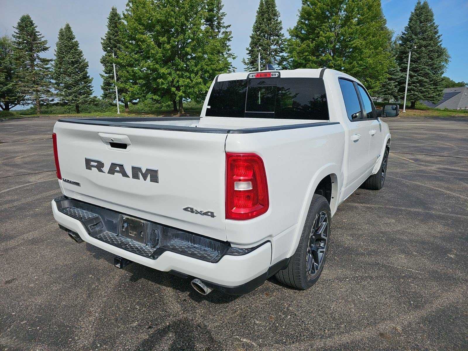 Certified Used 2025 Bright White Clearcoat Ram Laramie image 5