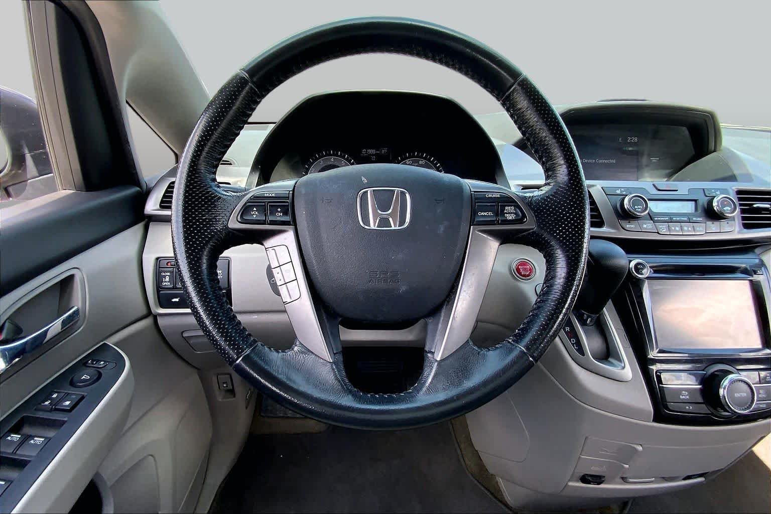 Used 2015 Obsidian Blue Pearl Honda EX-L image 6