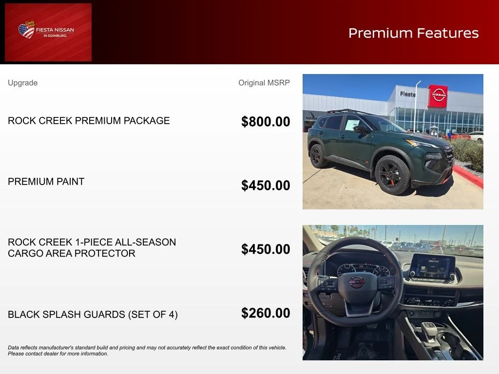 New 2026 Obsidian Green Pearl Nissan Rock Creek® image 3