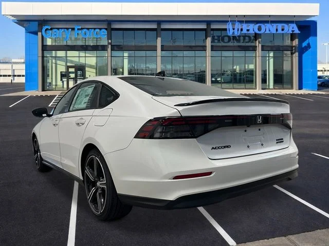 New 2026 Platinum White Pearl Honda Sport image 3