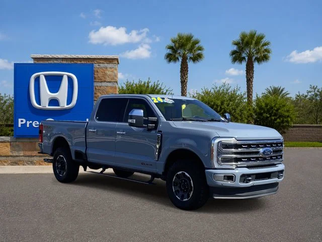 Used 2024 Glacier Gray Metallic Tri-Coat Ford Platinum image 7