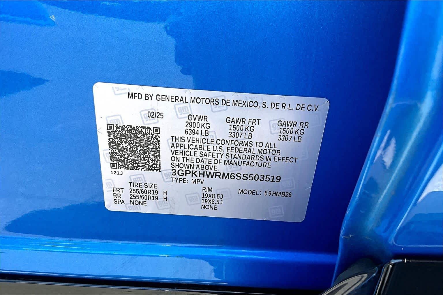 Used 2025 Pacific Blue Metallic Honda Touring image 36